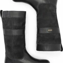 Travelin' Danmark Dames Outdoorlaarzen - Gevoerde Waterdichte Wandellaars - Zwart Leer - Maat 40 13 Travelin' Danmark Dames Outdoorlaarzen - Gevoerde Waterdichte Wandellaars - Zwart Leer - Maat 40 -dames-schoenen Verkoop 550x774 3