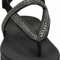 Skechers Arch Fit Meditation Vegan Sandalen Zwart - Maat 40 -dames-schoenen Verkoop 550x776 3