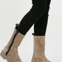 VIA VAI Alexis Macc Biker Boots - Beige - Maat 37 -dames-schoenen Verkoop 550x782 2