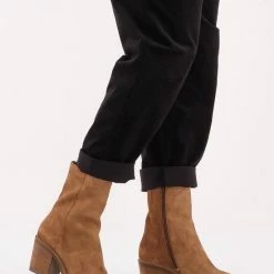 VIA VAI Kailee Faye Enkellaarsjes Dames - Cognac - Maat 39 -dames-schoenen Verkoop 550x785 1