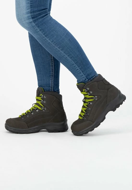 Travelin' Faaborg Dames Wandelschoenen - Waterdicht En Ademend - Grijs Leer - Maat 38 8 Travelin' Faaborg Dames Wandelschoenen - Waterdicht En Ademend - Grijs Leer - Maat 38 - Afbeelding 8
