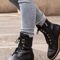 Panama Jack Fara Igloo Trav B1 Veterboots Zwart - Dames - Maat 41 -dames-schoenen Verkoop 550x795 1