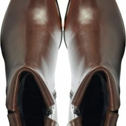 Everybody Enkellaarsjes Dames / Laarzen / Damesschoenen - Leer - 49146 - Bruin - Maat 39 -dames-schoenen Verkoop 550x802