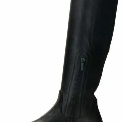 POSH By Poelman Lange Laars - Vrouwen - Zwart - Maat 43 15 POSH By Poelman Lange Laars - Vrouwen - Zwart - Maat 43 -dames-schoenen Verkoop 550x819