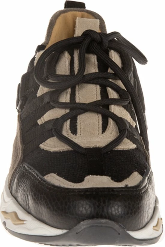 Dames Sneakers Dwrs California Black Beige Zwart - Maat 37 3 Dames Sneakers Dwrs California Black Beige Zwart - Maat 37 - Afbeelding 3