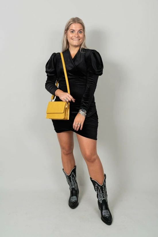 Merkloos Evi Cowboy Laars | Schoenen Dames | Cowboy Laarzen | Sierlijke Opdruk | Stoer | Trendy | Leatherlook | Kleur Zwart | Maat 36 3 Merkloos Evi Cowboy Laars | Schoenen Dames | Cowboy Laarzen | Sierlijke Opdruk | Stoer | Trendy | Leatherlook | Kleur Zwart | Maat 36 - Afbeelding 3